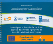 Manual para la formulacin de fichas tcnicas de actividad y proyecto de inversin pblica en emergencias.