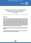 Diez lecciones para la gestin del riesgo de inundaciones en Latinoamrica